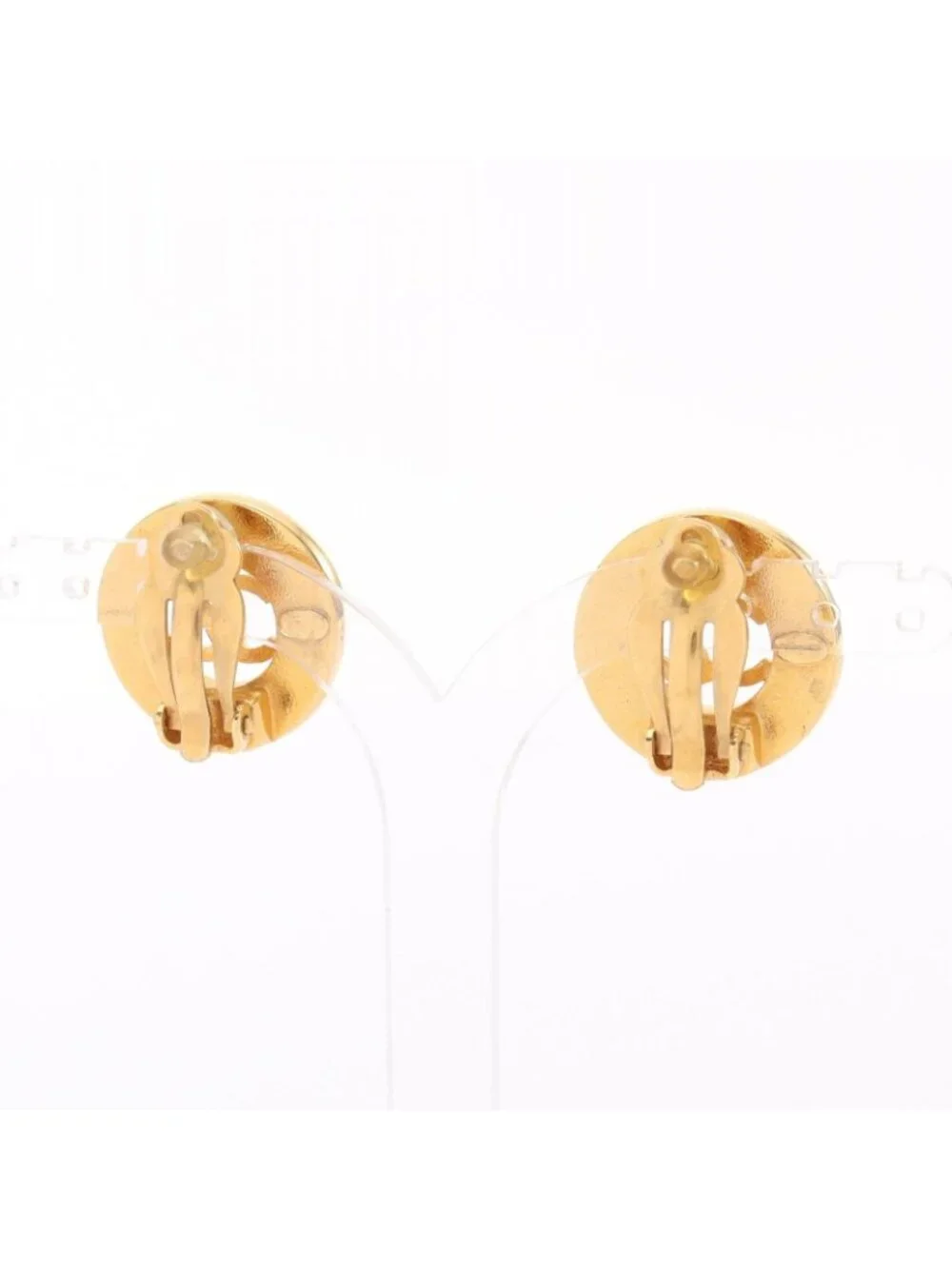 Chanel Earrings CC Logo Circle